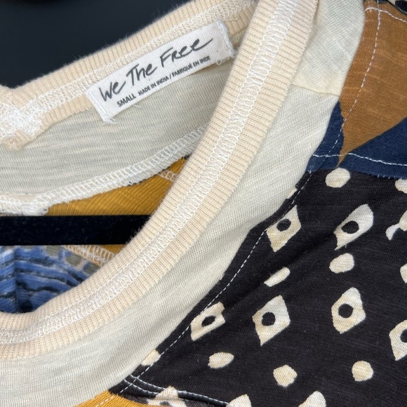 Free People Multicolor Patterned Blouse - Picture 6 of 6